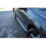 Πλαϊνά σκαλοπάτια AMG look για Mercedes-Benz ML-Class (W164) 2005 - 2011 Πλαϊνά σκαλοπάτια AMG look για Mercedes-Benz ML-Class (W164) 2005 - 2011